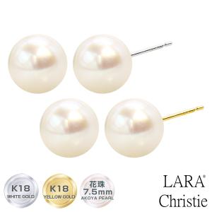 MIKIMOTO（ミキモト） パール ピアス K18YG イエローゴールド 真珠【美