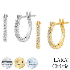 美品 MIZUKI ミズキ K14WG スモール バナナフープ ピアス ホワイト