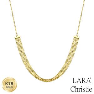 ネックレス レディース 18金 プラチナ 地金 約2.3g ブリリアント パーティー ジュエリー ゴールド K18  LPUC ララクリスティー