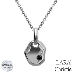 ネックレス メンズ シルバー シルバー925 ブランド 小ぶり オーバル デザイン 男性用 ララクリスティー プレゼント LSC