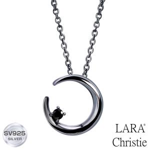 ネックレス メンズ シルバー シルバー925 ブランド 月 ムーン ルナ BLACK Label LSC ララクリスティー