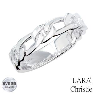 指輪 レディース シルバー シルバー925 シンプル おしゃれ チェーン デザイン ブランド リング LSC ララクリスティー