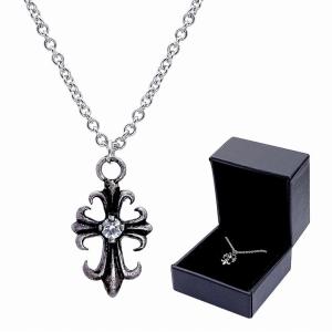ネックレス メンズ クロス キュービックジルコニア シンプル Royal Joker ロイヤルジョーカー ボックス セット プレゼント シアーズ