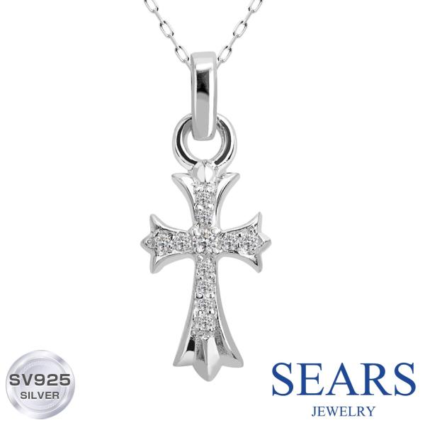 ペンダントトップ シルバー925 クロス ネックレス トップ メンズ レディース ユニセックス アク...