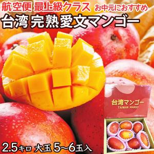 完熟台湾マンゴー 約5kg（14玉入）中玉 空輸 特選最上級 化粧箱｜台湾