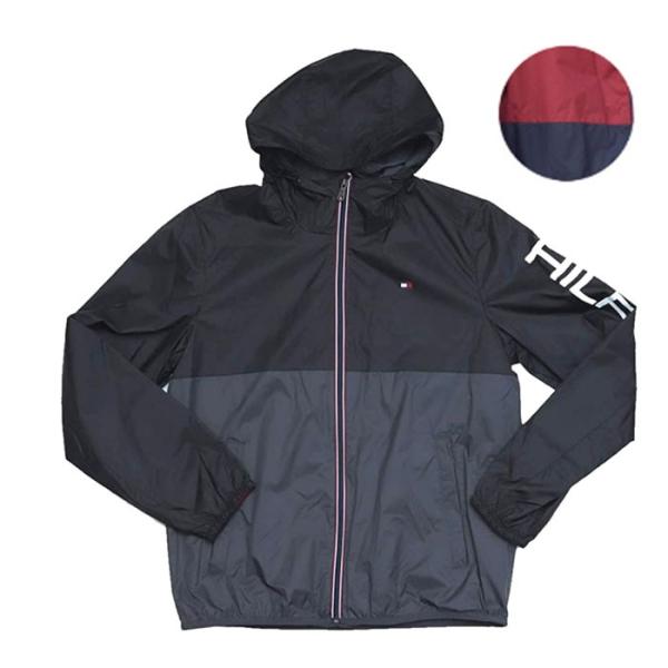 トミーヒルフィガー メンズ TOMMY HILFIGER HOODY JACKET ナイロンジャケッ...