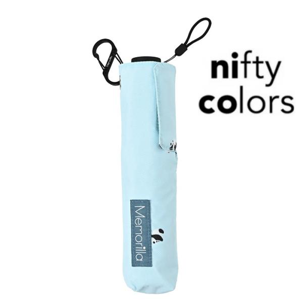 ニフティカラーズ 折りたたみ傘 メモリラ パンダ カーボン 軽量 ミニ５０晴雨兼用 防水 撥水 軽量...