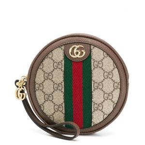 GUCCI（グッチ） GGスプリーム ストロベリー プリント ポーチ 苺柄