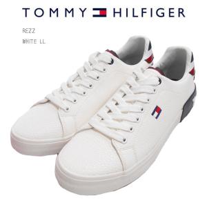 トミーヒルフィガー スニーカー TOMMY HILFIGER TM REZZ スケートボード メンズ WHITE LL(白) 送料無料｜season