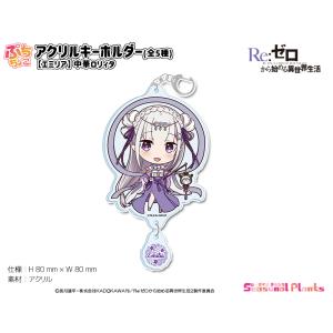 Re:ゼロから始める異世界生活　ぷちちょこアクリルキーホルダー【エミリア】中華ロリィタ