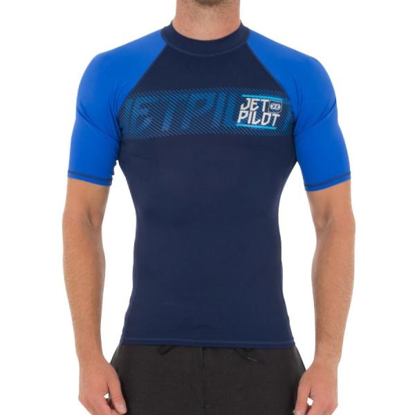 JETPILOT ジェットパイロット JP CORP S17 S/S RASHIE BLUE マリン...