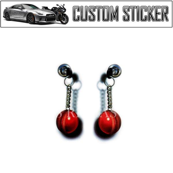 カスタム ステッカー フェイク キーホール KEY ダミー 車 バイク ドレスアップ シール エンブ...