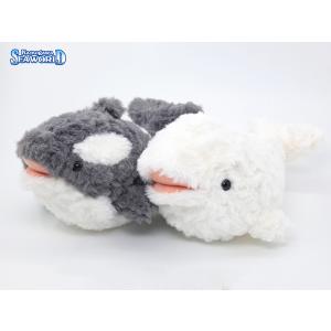 上海海昌海洋水族館 シャチ ぬいぐるみ 約60cm シャチ ぬいぐるみ 雑貨 水族館グッズ A-SHOW ふあふあシリーズ オルカ