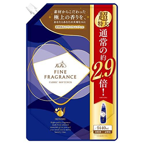 【大容量】 ファーファ 液体 ファインフレグランス 柔軟剤 オム (homme) 香水調 クリスタル...