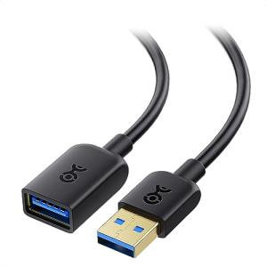 Cable Matters USB 延長ケーブル 3m USB3.0 延長ケーブル USB3.0延長ケーブル Type A オス メス USB 延長コード 超高速 ブラック Oculus Rift HTC Vi