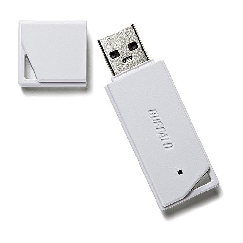バッファロー BUFFALO USB2.0 どっちもUSBメモリー 64GB ホワイト RUF2-K...