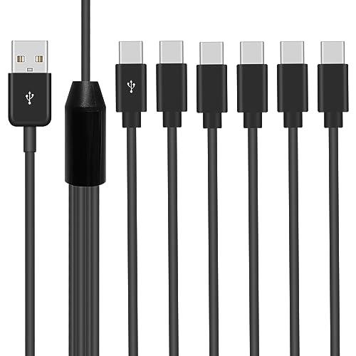 Poyiccot USB C 分岐 ケーブル、6 In 1 USB Type C ケーブル 、3A ...