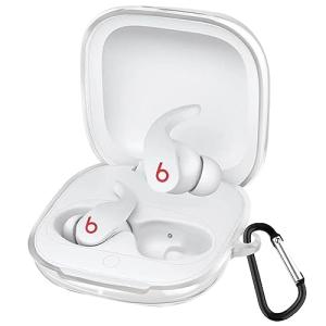 ANYOI BEATS FIT PRO 用 ケース beats fit pro 用カバー 透明 TPU素材 分離式 全面保護 耐衝撃 落下防止 装着充電可能 beats fit pro ケース カラビ｜sebas-store