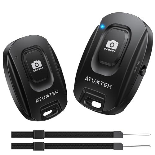 【スマホで簡単操作 ? 2023冬発売】 ATUMTEK スマートフォン用Bluetoothリモコン...