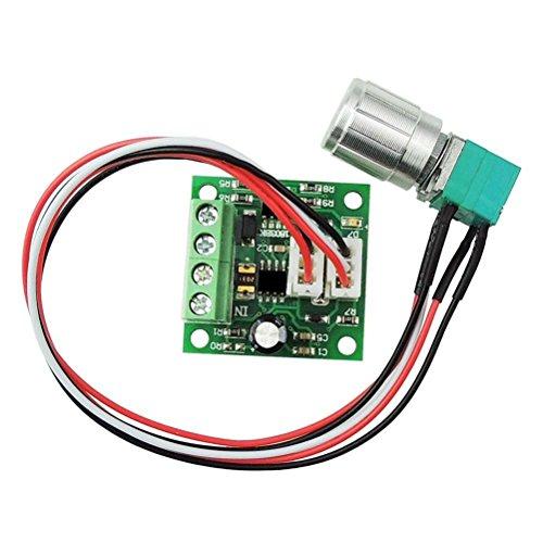 WINGONEER PWM DCモータースピードコントローラー1.8V 3V 5V 6V 7.2V ...