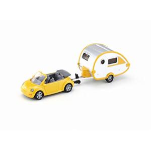 ジク (SIKU) VW ニュービートル キャラバン付 SK1629｜sebas-store