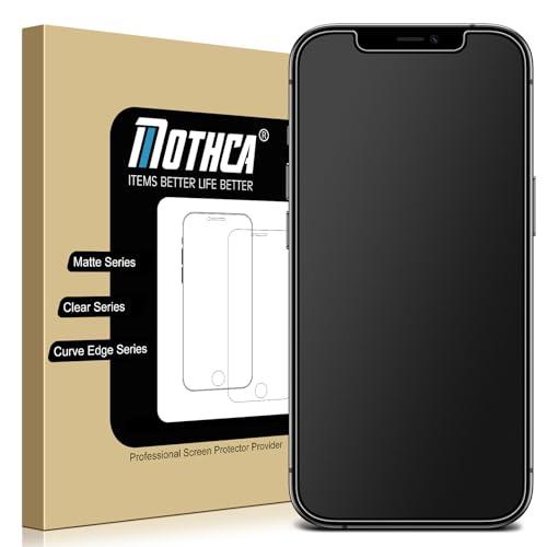 Mothca アンチグレア iPhone 12/iPhone 12 Pro対応 ガラスフィルム 強化...