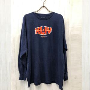 古着 送料無料 Tシャツ 長袖 NFL スーパーボウル  ロゴプリント Tシャツ SOUTH FLO...