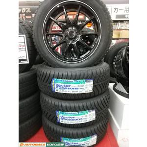 【新古＆中古品】グッドイヤーベクター４シーズンHV225/55R17＆JPスタイルR10　ホイルセット｜seco-mitaka-170068