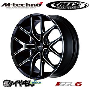 エムテクノ　mts ハイエース　18インチ MTS エムテクノ SSL6 18インチ 6H139.7 8J +38 4本セット ホイール BKM