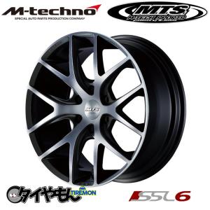 MTS エムテクノ SSL6 18インチ 6H139.7 8J +38 4本セット ホイール BKM