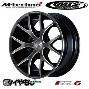 MTS エムテクノ SSL6 18インチ 6H139.7 8J +38 4本セット ホイール BKM