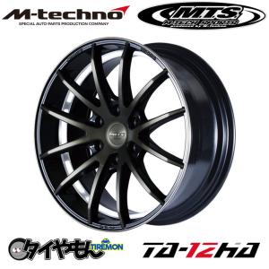 MTS エムテクノ TA-12HA 18インチ 6H139.7 8J +38 1本 ホイール BKM M 