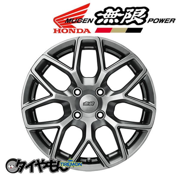 無限 ホンダ 純正 MDY 15インチ 4H100 5J +45 4本セット ホイール HS  N-...