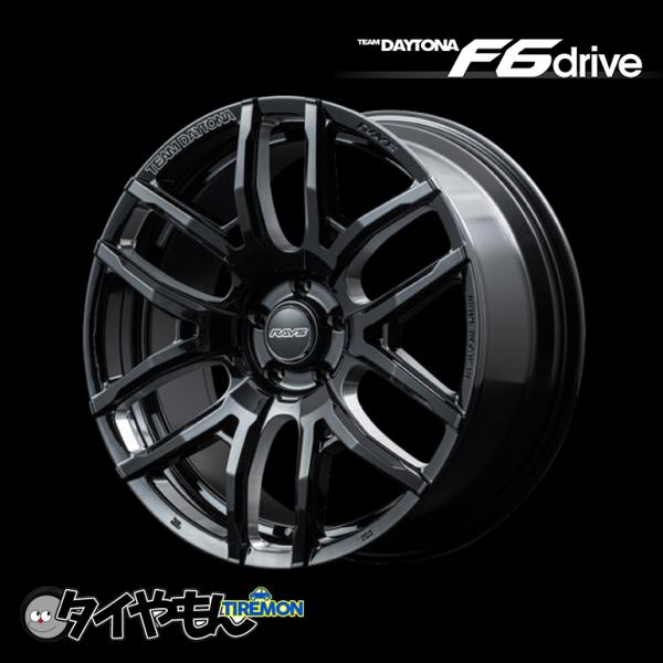 RAYS TEAM DAYTONA F6 drive 18インチ 5H114.3 7.5J +43 ...