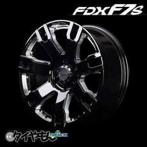 RAYS TEAM DAYTONA FDXF7S 17インチ 6H139.7 8J +20 2本セット ホイール ブラックマシニング SUV 4WD レイズ デイトナ｜second-divine