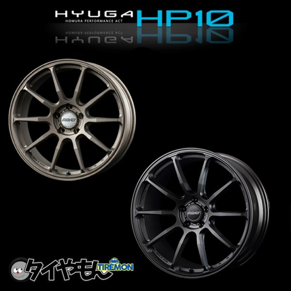 RAYS HYUGA HP10 homura 18インチ 5H114.3 7.5J +45 4本セッ...