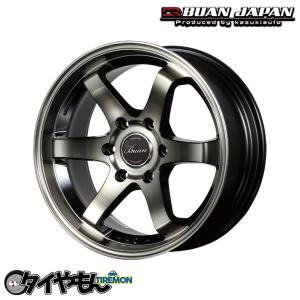 ハイエース エセックス ES-18 18x8.0 +38 ブラックブラッシュド