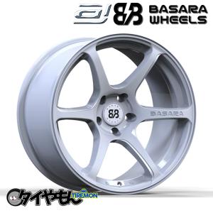 アクセレラ バサラホイール 17インチ 5H114.3 9J +0 1本 ホイール ホワイト  BASARA WHEELS ドリフト GTR｜second-divine