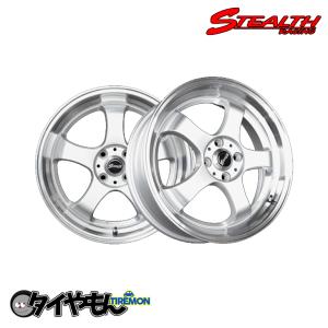 ステルスレーシング K36 16インチ 4H100 5.5J +43 1本 SL/P アルミ