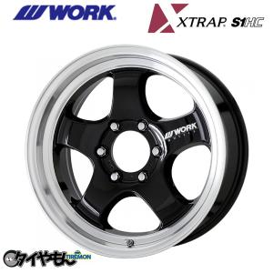 最終値下げ!送料込WORK XTRAP S1HCハイエースタイヤ ホイール WORK ハイエース XTRAP S1HC 18x8.0 +35 ブラック/ダイヤカット