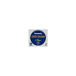 パナソニック DVD-RAM 2-3倍速 メディア カートリッジ付