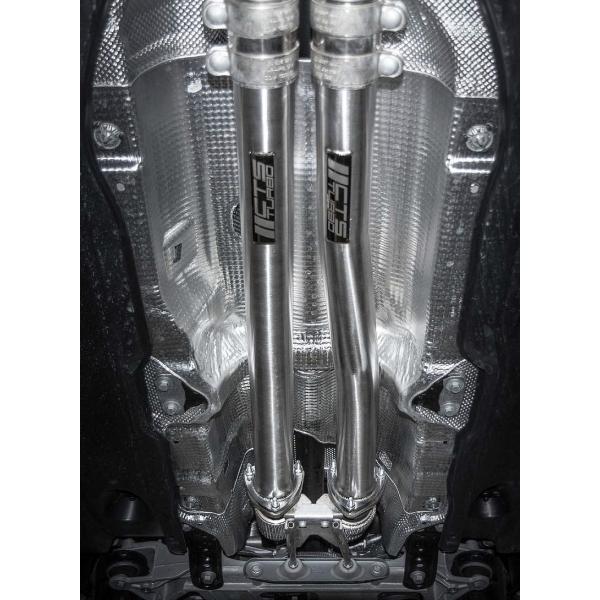 CTS ハイフロー ミドルパイプ Performance Mid-Pipes for Audi RS...