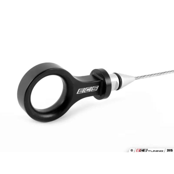 VW Golf6 GTI / Audi TT アルミ エンジンオイルレベルゲージ ブラック