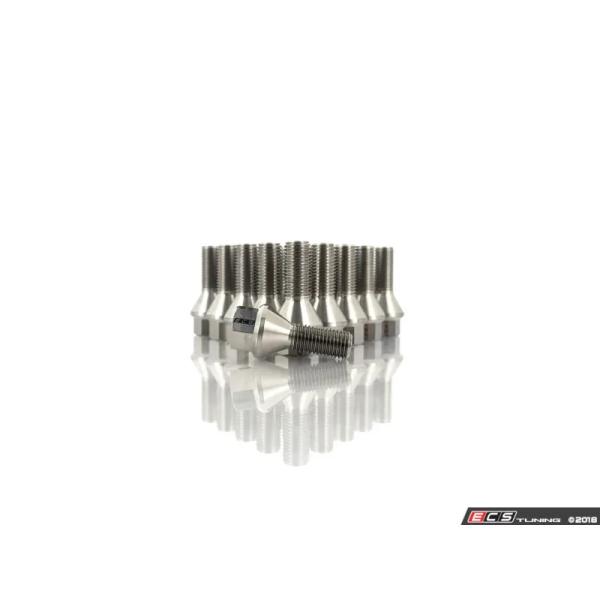 ECS チタン ホイールボルト M12 x 1.5 x 26mm ６０°テーパー 20本セット