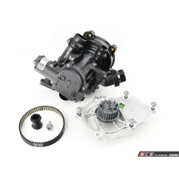 MQB サーモスタット、ウォーターポンプ交換キット 【VW純正パーツ】　Thermostat / W...