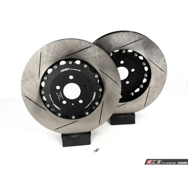 C7 S6 / S7 フロント 2ピース ブレーキローター スリット入り ( 400 x 38 )