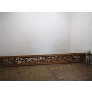 タS0303◇【H40,5cm×W169,5cm】×2枚◇厚み8cm◇重厚な木彫りデザインの
