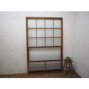 値下げしました ガラス扉付き木製古家具 値下げしました ガラス扉付き木製古家具