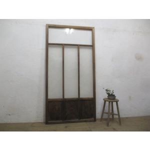 タG0989◇【H186cm×W108cm】◇アンティーク◇素敵なダイヤガラスの