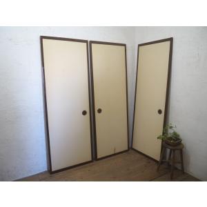 タV239◇多数出品中◇【H181cm×W96,5cm】×2枚◇老舗旅館の大きな片面襖